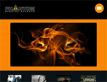 Tablet Screenshot of phantom-sfx.cz